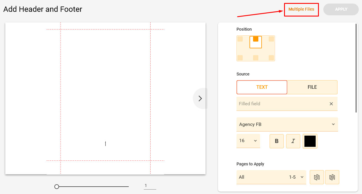 How To Add A Header/footer? – PDF Architect