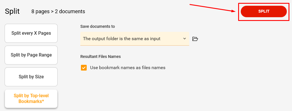 How to Split PDF by Page Ranges