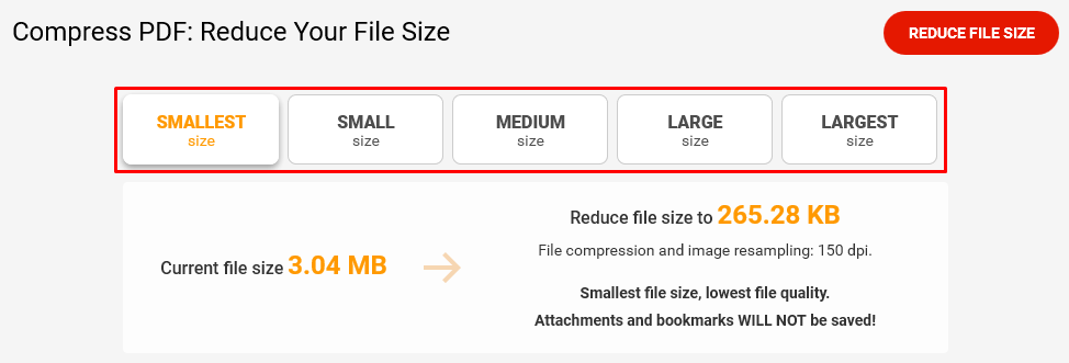 Pdf compress deals to small size