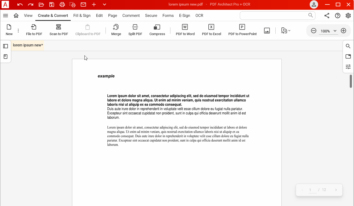 pdf architect add header footer 2.gif