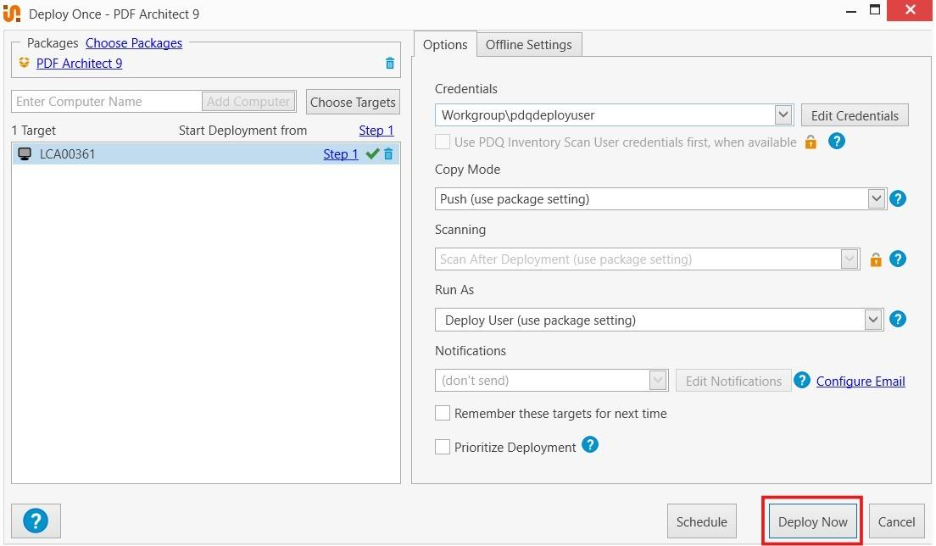 PDF Architect über PDQ Deploy bereitstellen – PDF Architect
