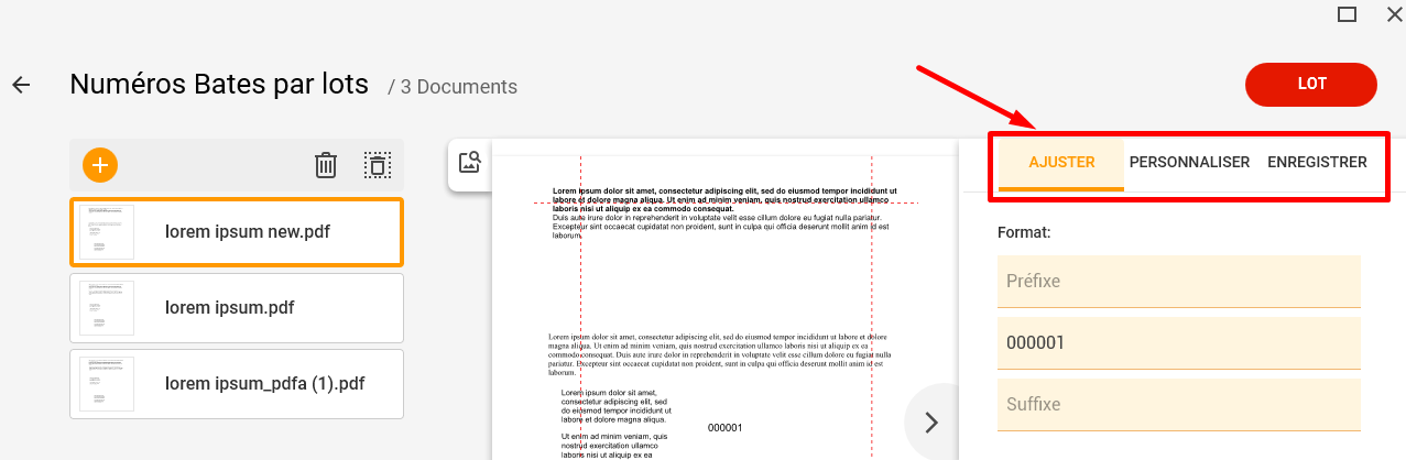 Comment fonctionne la numérotation Bates – PDF Architect