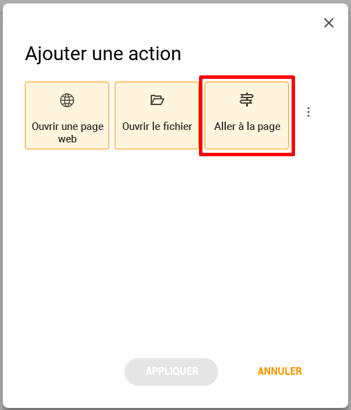 Comment puis-je créer un lien qui dirige vers un autre emplacement dans ...