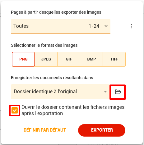 Comment puis-je extraire une image – PDF Architect