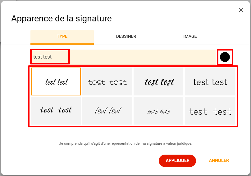 Comment créer une apparence de signature dans le module E-Sign – PDF ...