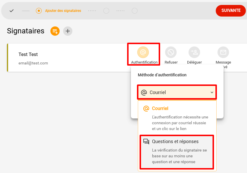 Comment configurer les paramètres du signataire dans mes packages de ...