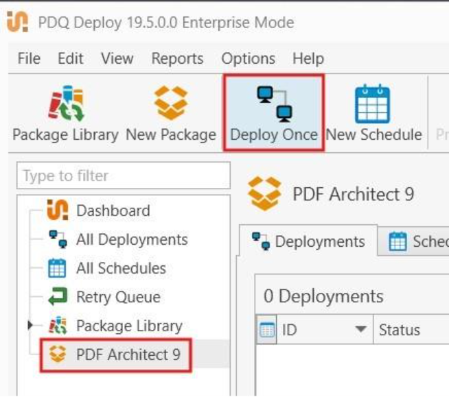 Déployer PDF Architect via PDQ Deploy – PDF Architect